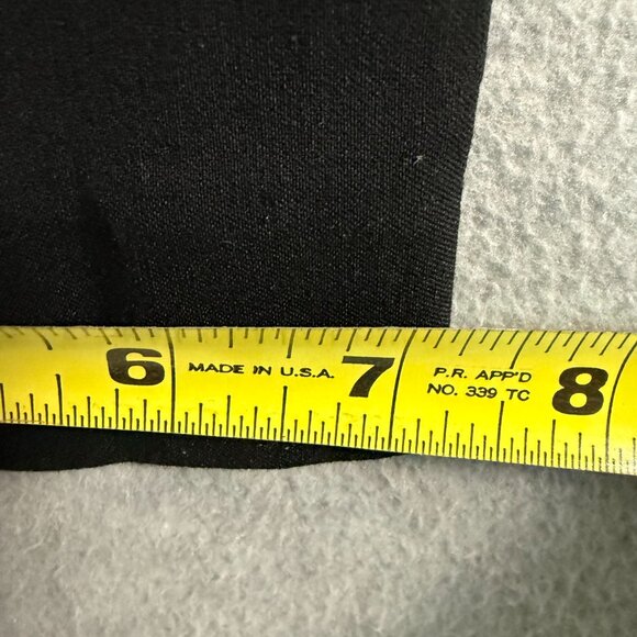 Chico's 2R 12R Brigitte Slim Ankle Pants Black Slimming Pull On Pockets 34 x 27 - Picture 11 of 11